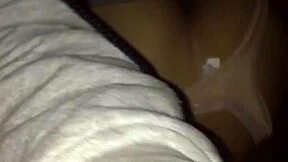 Panties aside for bent over amateur doggy action