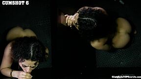 robbins downs nine massive cumshots gloryhole pov