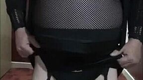 bisexual crossdresser mark wright tries ass piss and cum for first time