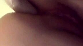 Beautiful Teen Solo: Dildo Deep in Anal and Pussy for Orgasm