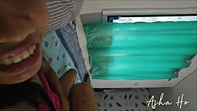 58-year-old man stretches my tiny asian pussy so rough in POV, you like?