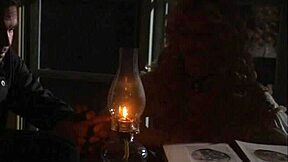 Cowboy pounds smoking blonde teen pussy outdoors?