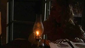 Cowboy pounds smoking blonde teen pussy outdoors?