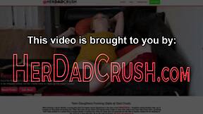 POV STEPTEEN bent over doggystyle takes monster cock FACIAL!