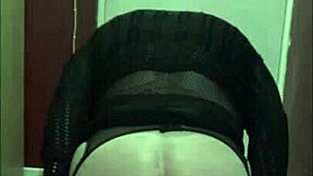 bisexual crossdresser mark wright tries ass piss and cum for first time