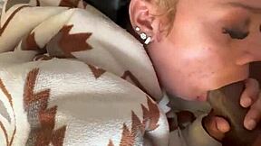 renity love gulps down that huge bbc deep