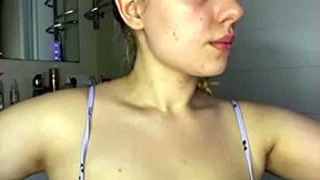 uhh my pink pussy fingering so wet in leather closeup...