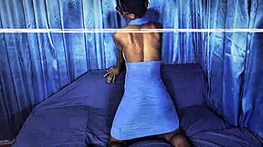 two bbc studs tag team teen filling pussy mouth socks on 😈🍆💦