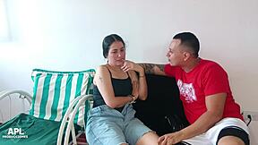 Ex-boyfriend dumps me, new guy invites over, rips clothes for creampie doggystyle pounding