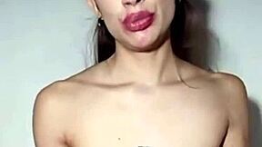 Karogok Gagging Deepthroat Chokes Submissive Latina Argentina