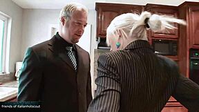 sexy shaved blonde gets pussy licked rimmed fucked every position