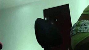 cute shemale teen strokes her cock solo