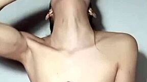 Karogok Gagging Deepthroat Chokes Submissive Latina Argentina