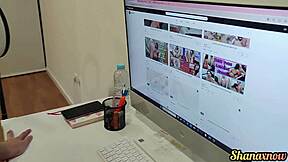 Nerdy Brunette's Dirty Barefoot Footjob Joi Cum on Soles!