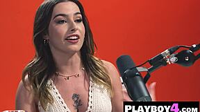 The tattooed teen recounts her first steamy masturbation craving even hotter sessions ahead