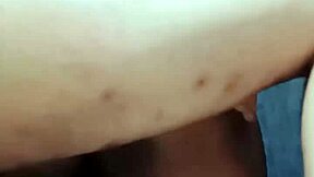 desi boudi sneaks servant into bathroom for wild pussy riding session