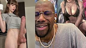 thicc trans cock pounds tight bald teen pussy cosplay