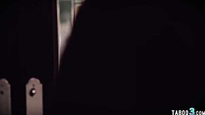 nasty milf brings home skinny shaved teen pussy to surprise horny husband