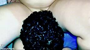 Colombian Kitty DJ's Crazy Cumshots Cover Wild Fucks!