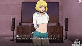 wanna bunk with this femboy and stroke his cumshot dildo play?