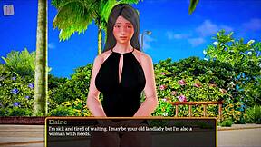 my new family stepmom and sis play naughty games together