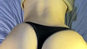 Black Belt Girlfriend Takes Bent-Over Doggystyle Pounding