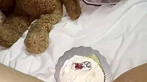 Kinky 18 yo virgin step sister skips college for creamy cake masturbation in 4k