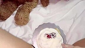 Kinky 18 yo virgin step sister skips college for creamy cake masturbation in 4k