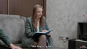 doctor i can't get hard! sexologist fucks me creampie!