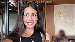 starbucks public toilet blowjob ends in cumwalk coffee sip