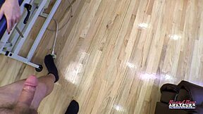 wanna see petite lola and skinny sassy share dick till cum?