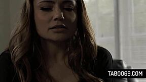 Hot teen babysitter Adria Rae takes cheating husband's deep anal pounding