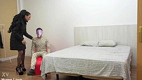 hubby watches me pound his big-titted wife right in front of him! 😈 real cuckold amateur 🔥