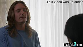 Perv STEPBRO Silences ASIAN STEPSIS Lulu Chu's Mouth with COCK