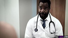 ebony doc tyler knight fucks teen patient maddy o'reilly's ass hard