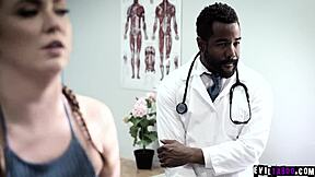 ebony doc tyler knight fucks teen patient maddy o'reilly's ass hard