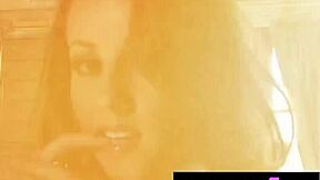 Kristy Joe Muller bares shaved pussy tits posing nude