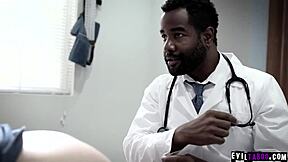 ebony doc tyler knight fucks teen patient maddy o'reilly's ass hard