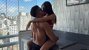 i couldn't resist watching hubby join the fuck session...