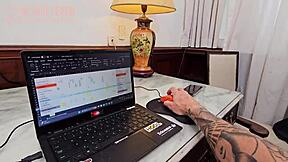 testing bad peach handy stroker toy got me cumming like crazy next door style