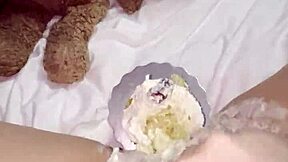 Kinky 18 yo virgin step sister skips college for creamy cake masturbation in 4k