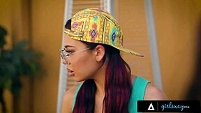 aidra fox sorority party licks jillian janson pussy facesit