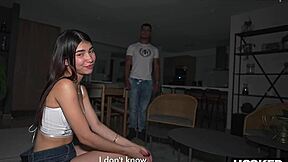 Best Friend Lets Me Pound His Cute Latina Sister Raw
