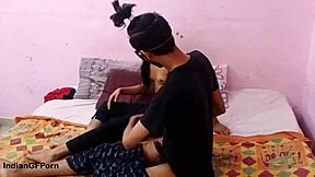 Skinny Indian Teen 18+ Stretched Wide by Huge Cock in Tight Pussy