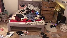 Horny Teens Party with PUSSY Wedgie Thongs and Boob Pasties Try-On!