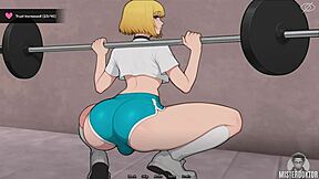 wanna bunk with this femboy and stroke his cumshot dildo play?