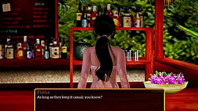 my new family stepmom and sis play naughty games together