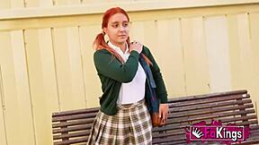 18-year-old babe rides grandpa's monster cock in wild taboo sex