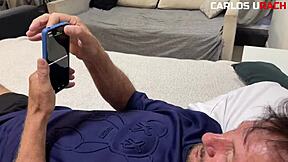 carlos urach hires skinny teen with tiny waist for raw bareback creampie fuck