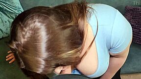 Hard Deep Thrusts Into Plump Student's Tight Pussy Big Ass Natural Tits